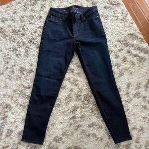 White House Black Market Dark Blue Jegging Jeans